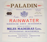 Rainwater Madeira Label